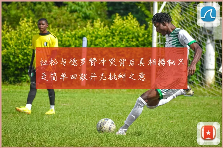 拉松与德罗赞冲突背后真相揭秘只是简单回敬并无挑衅之意